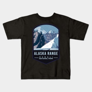 Alaska Range Denali National Park Kids T-Shirt